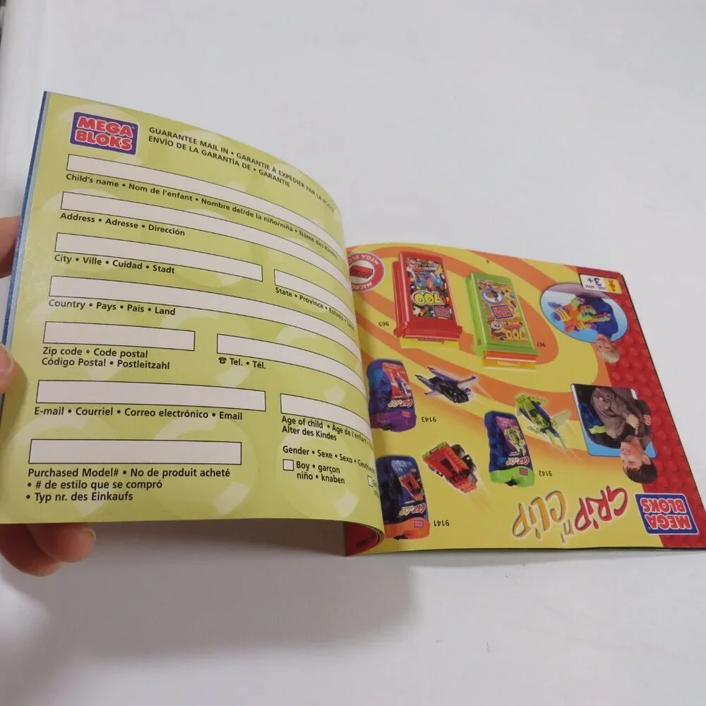 MEGA BLOKS CATALOG 2000